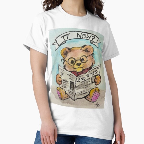 Item preview, Sketchy Bear reads of doom  designed and sold by Sketchyspics.