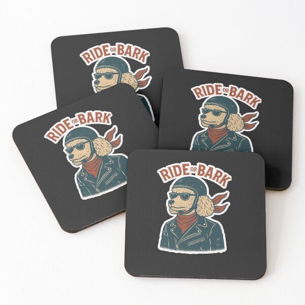 Item preview, Ride or Bark – Badass Biker Dog designed and sold by Wearablestore.
