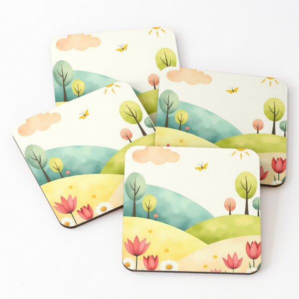 Item preview, Abstract color worlds - Spring - Art for the senses designed and sold by  VectorArtFactory.