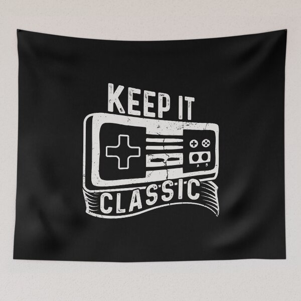 Item preview, Vintage Gamer Classic Retro Gamer Art designed and sold by Back2Collage.