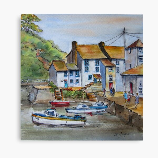 Polperro, Cornwall Canvas Print