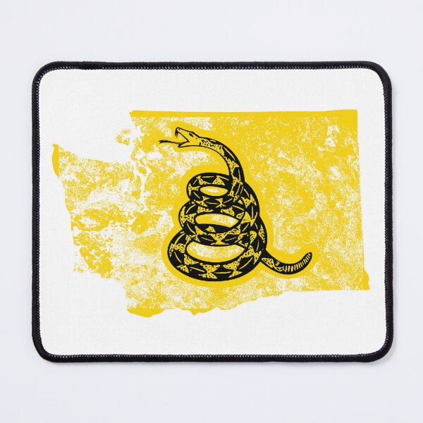Item preview, WASHINGTON - Freedom Is The Superpower - Gadsden Snake Flag - Dont Tread On Me design designed and sold by pelagio.