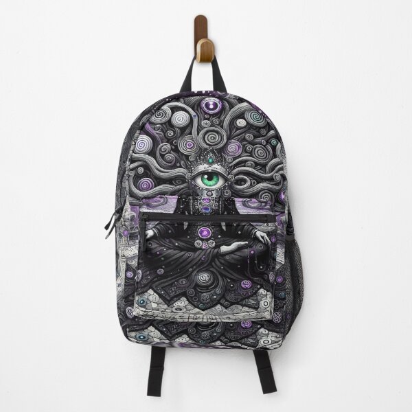 Vista previa del artículo con la obra «Medusa», diseñado y vendido por El Ojo de Lilith.