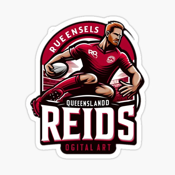 queensland reds Sticker
