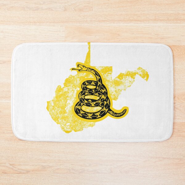 Item preview, WEST VIRGINIA  - Freedom Is The Superpower - Gadsden Snake Flag - Dont Tread On Me design designed and sold by pelagio.
