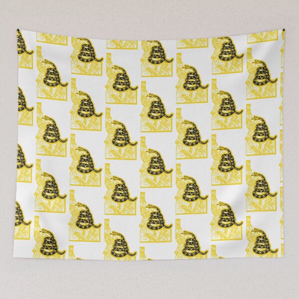 Item preview, IDAHO (large snake) - Freedom Is The Superpower - Gadsden Snake Flag - Dont Tread On Me design designed and sold by pelagio.