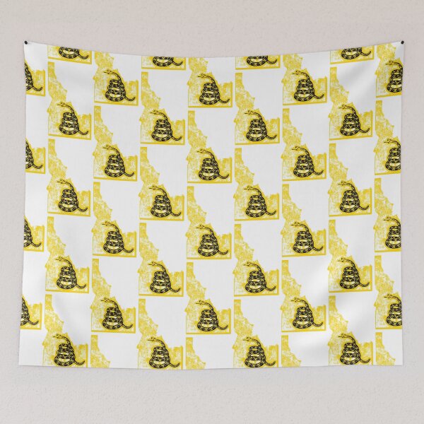 Item preview, IDAHO (small snake) - Freedom Is The Superpower - Gadsden Snake Flag - Dont Tread On Me design  designed and sold by pelagio.