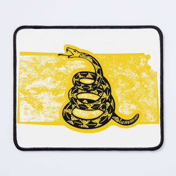 Item preview, KANSAS - Freedom Is The Superpower - Gadsden Snake Flag - Dont Tread On Me design designed and sold by pelagio.
