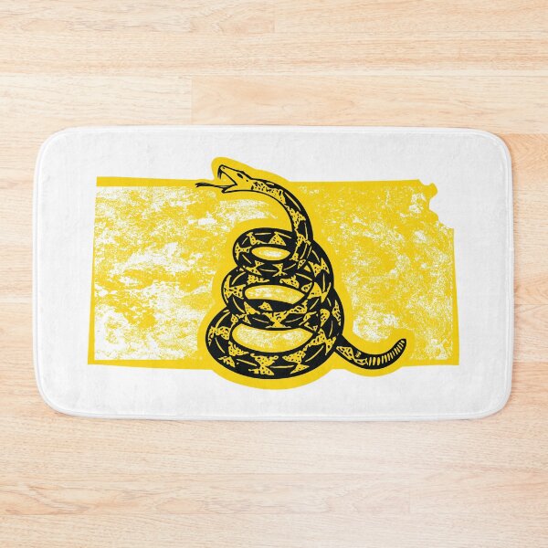 Item preview, KANSAS  - Freedom Is The Superpower - Gadsden Snake Flag - Dont Tread On Me design  designed and sold by pelagio.