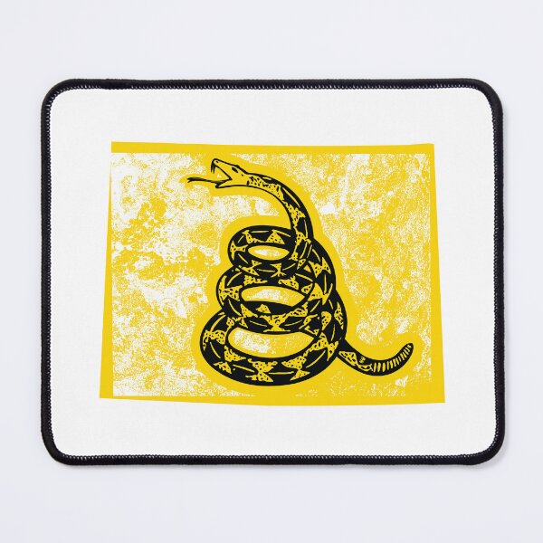 Item preview, WYOMING - Freedom Is The Superpower - Gadsden Snake Flag - Dont Tread On Me design designed and sold by pelagio.