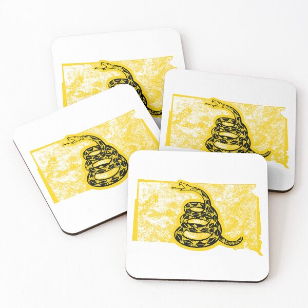 Item preview, SOUTH DAKOTA  - Freedom Is The Superpower - Gadsden Snake Flag - Dont Tread On Me design  designed and sold by pelagio.