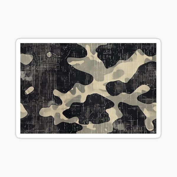 Urban Shadow Camouflage Sticker