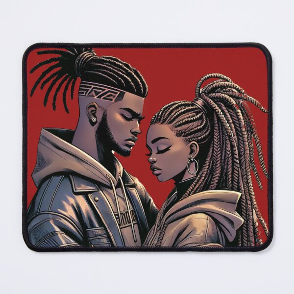 Item preview, Afrocentric couple designed and sold by Uluvet Design Studio.