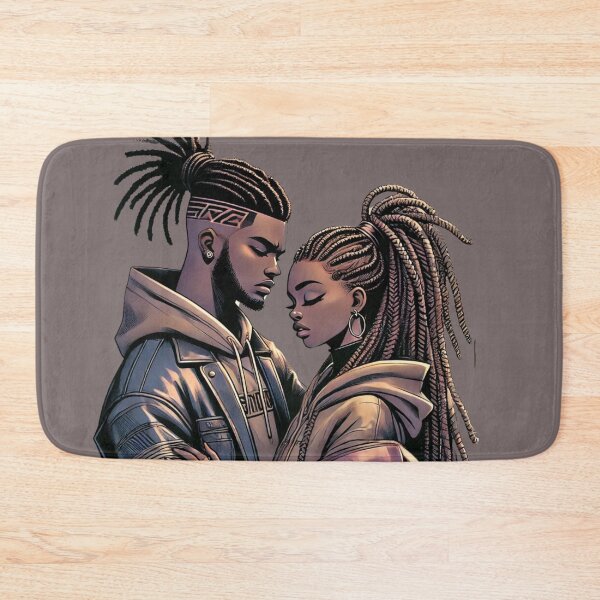 Item preview, Afrocentric couple designed and sold by Uluvet Design Studio.