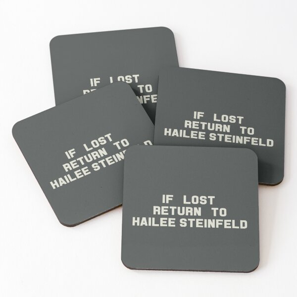 Item preview, If Lost Return to Hailee Steinfeld Tee designed and sold by deluluhaze.