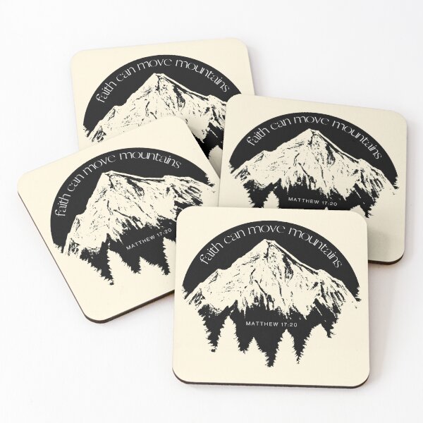 Item preview, Faith Can Move Mountains designed and sold by NotARealGrownUp.