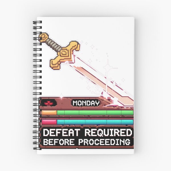 Item preview, Defeat Required Gaming Sticker - Challenge Decal for Gamers & Motivation designed and sold by InsightA.