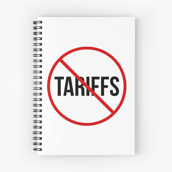 Item preview, Against tariffs  designed and sold by Rachel the Artist .