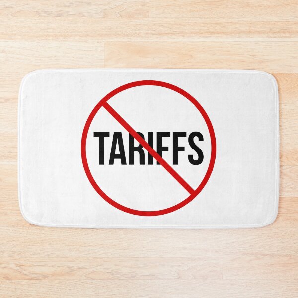 Item preview, Against tariffs  designed and sold by Rachel the Artist .