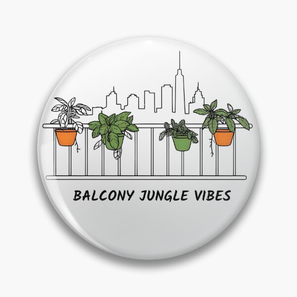 Item preview, Balcony Jungle Vibes - Minimalist Urban Gardening Gift designed and sold by VividByAmani.