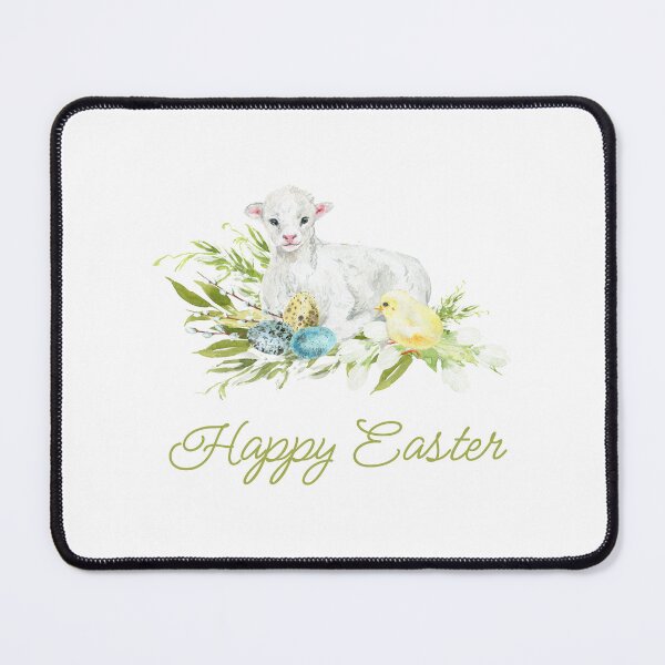 Item preview, Happy Easter Cute Animal, Lamb and Chick, Easter Gifts for Grandma or Mother, Gifts for Family designed and sold by InHisImageGifts.