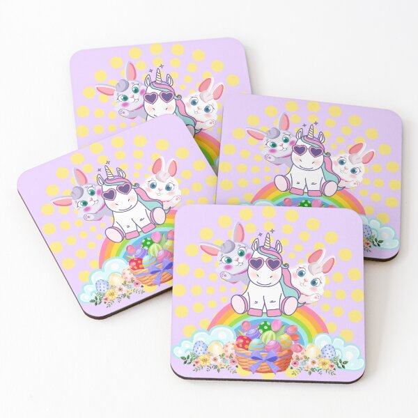 Item preview, Unicorn and Bunnies designed and sold by Liz Redbrake.