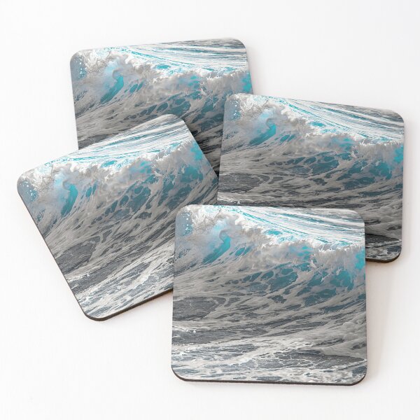 Item preview, Rugged Ocean Waves With White Wild Foamy Surf designed and sold by DEC02.