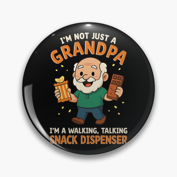 Item preview, GRANDPA SNACK DISPENSER designed and sold by Yinny Design.