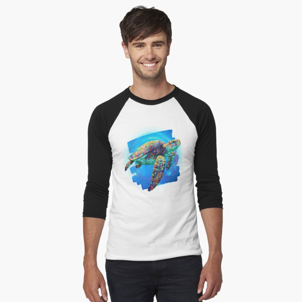 Item preview, Baseball ¾ Sleeve T-Shirt designed and sold by AmericaThreads.