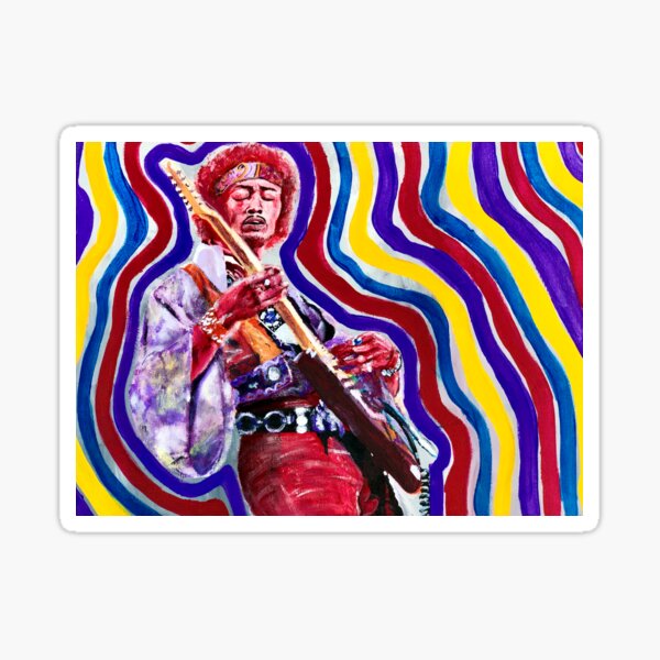 Artikel-Vorschau von Jimi Hendrix, designt und verkauft von 96chevi.