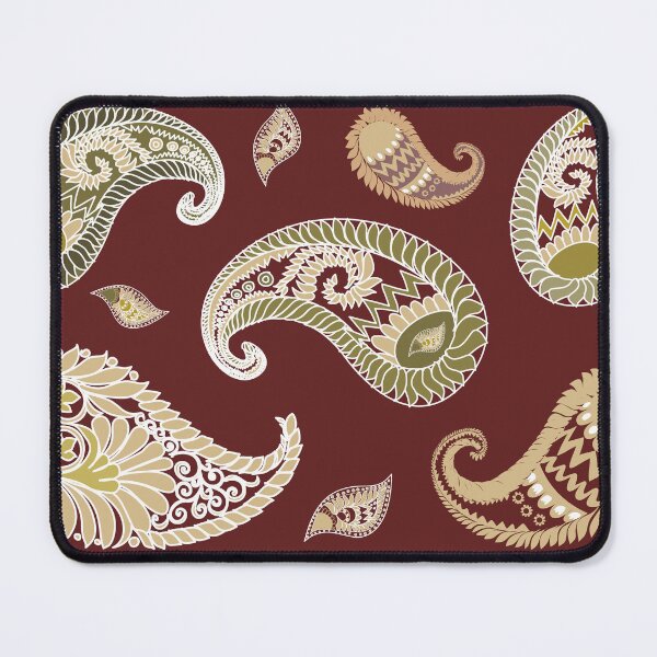 Item preview, Paisley pattern surface printing, paisley bandana design, block print, fabrics textile, dress, carpet, pattern with paisley, Home decor, rug, throw and blanket designed and sold by MonoDigitalArt.