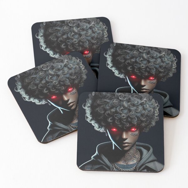Item preview, Afrocentric anime  designed and sold by Uluvet Design Studio.