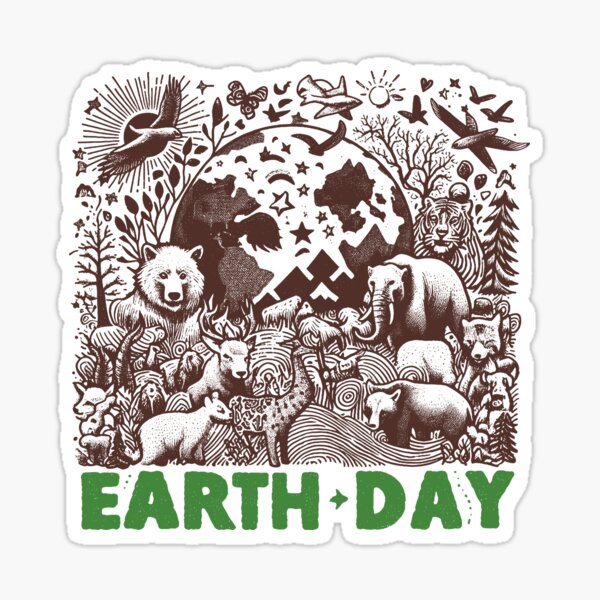 Item preview, EARTH DAY designed and sold by reddogbuckeye.