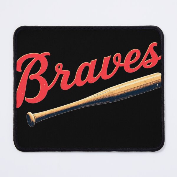 Item preview, Vintage Braves Baseball Bat – Retro Sports Team Design designed and sold by haitrieuic96.