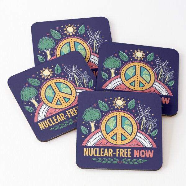 Item preview, NUCLEAR-FREE NOW designed and sold by likbatonboot.