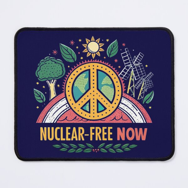 Item preview, NUCLEAR-FREE NOW designed and sold by likbatonboot.