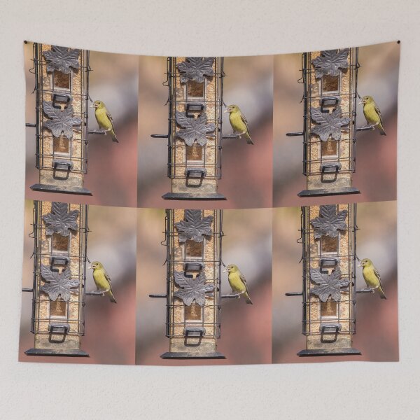 Item preview, Goldfinch Helps Himself To A Seed designed and sold by CarolM.