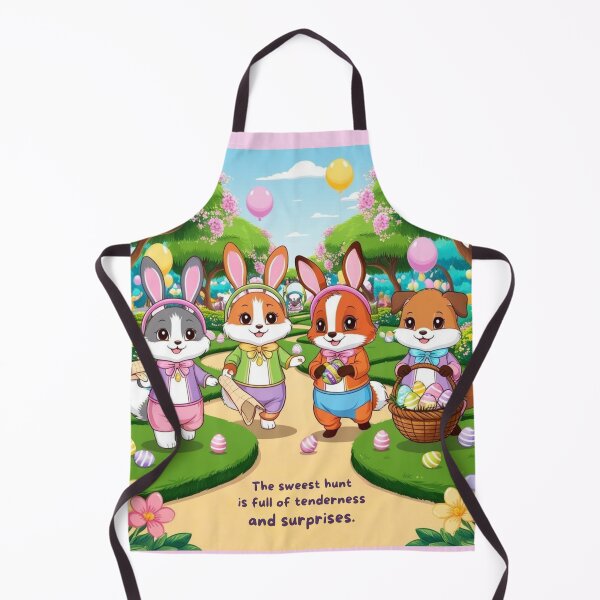 Item preview, Kawaii Easter Adventure – Animal Explorers at the Theme Park designed and sold by All Creative Designer.