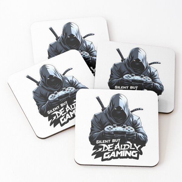 Item preview, Silent but Deadly Gaming Sticker - Sleek Design for PC Gamers, Laptop & Gaming Gear Decal1 designed and sold by InsightA.
