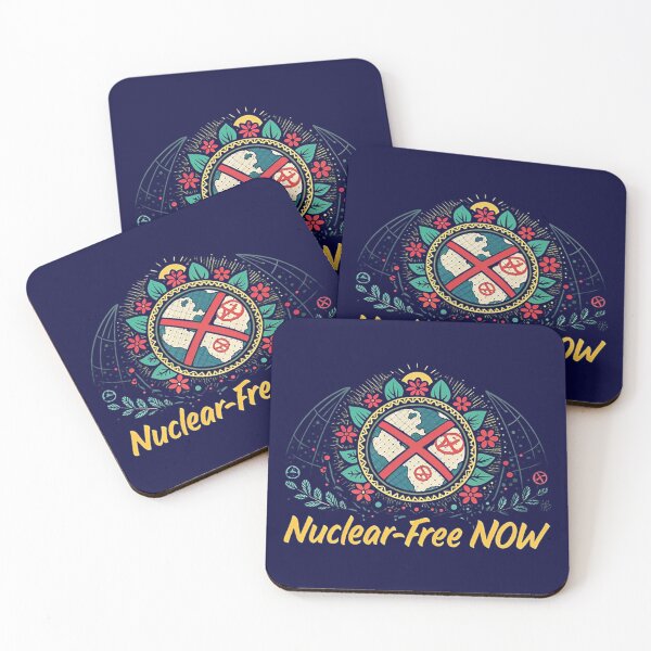 Item preview, NUCLEAR-FREE NOW designed and sold by likbatonboot.