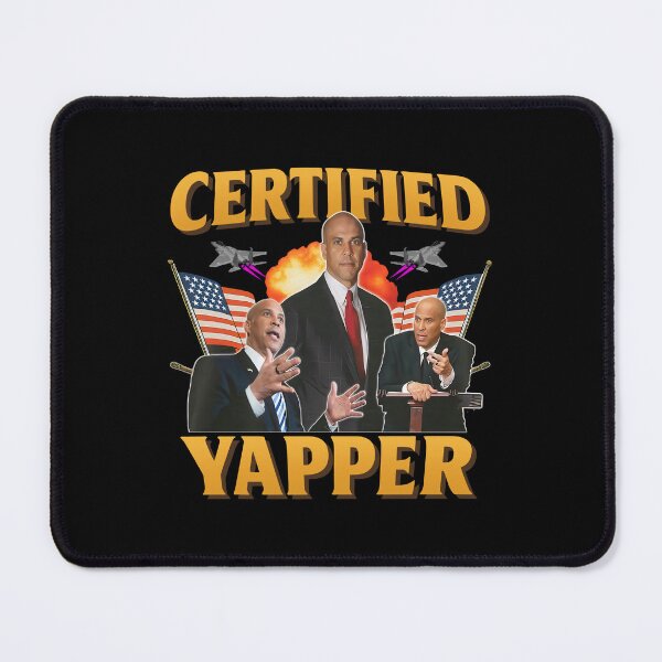 Item preview, Cory Booker Certified Yapper Retro designed and sold by malachi12c.