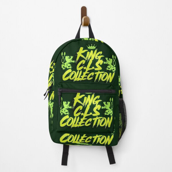 Item preview, King C.L.S King's Painted Font | Deep Olive Green | Light Lime Green | Deep Lemon Yellow  designed and sold by Kingcls.
