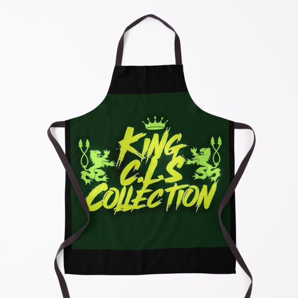 Item preview, King C.L.S King's Painted Font | Deep Olive Green | Light Lime Green | Deep Lemon Yellow designed and sold by Kingcls.