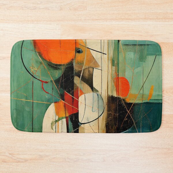 Item preview, Modern Abstract Art – Bold Colorful Shapes & Expressive Texture – Contemporary Wall Decor designed and sold by CattlettArt.