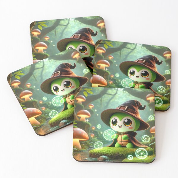 Item preview, Magical Turtle Wizard designed and sold by Raha-Art .