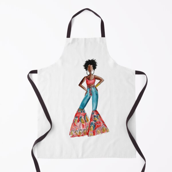 Item preview, Afrocentric Fashion Illustration with Flared Pants designed and sold by K3DreamKreations .