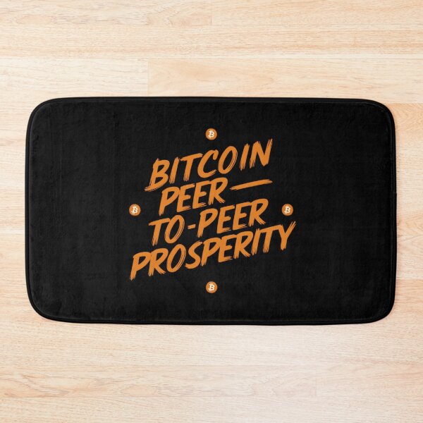 Item preview, In Bitcoin We Trust | Minimalist Crypto Tee designed and sold by RadDeck.