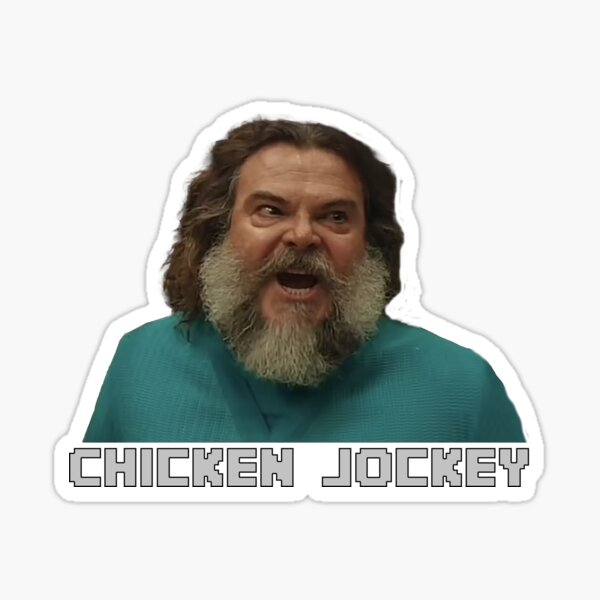 Artikel-Vorschau von Chicken Jockey Minecraft Movie, designt und verkauft von luveyart.