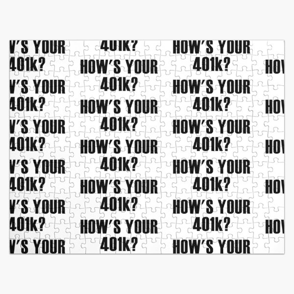 Item preview, How's Your 401k? designed and sold by the-craft-shop.