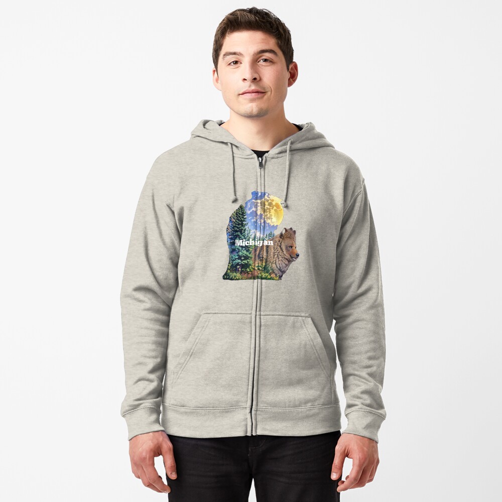 Item preview, Zipped Hoodie designed and sold by Ladyinthemitten.